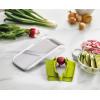 imageJoseph Joseph Duo MultiGrip Mandoline Fruit and Vegetable Slicer with Precision Food Grip White