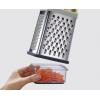 imageJoseph Joseph MultiGrip Box Grater with Precision food grip Stainless Steel blades for grating and slicing nonslip base Dishwasher safe