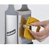 imageJoseph Joseph MultiGrip Box Grater with Precision food grip Stainless Steel blades for grating and slicing nonslip base Dishwasher safe