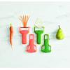 imageJoseph Joseph MultiPeel Straight Peeler Easy Grip Handles Stainless Steel Blade for Kitchen Vegetable Fruit GreenOne Size