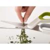 imageJoseph Joseph PowerGrip Kitchen Shears Scissors with Thumb Grip and Herb Stripper Separates for Cleaning Japanese StainlessSteel WhiteGreen