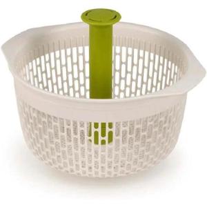 imageJoseph Joseph Spindola inSink Salad Spinning Colander One Size WhiteGreen