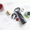 imageJoseph Joseph BarStar 3in1 Corkscrew Bottle opener ampamp foil cutter Space Saving design Gray