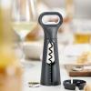 imageJoseph Joseph BarStar 3in1 Corkscrew Bottle opener ampamp foil cutter Space Saving design Gray