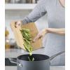 imageJoseph Joseph Chop2Pot Plus Folding Cutting Board Large  GreenBamboo