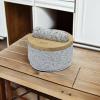imageJoseph Joseph Dash Pestle ampamp Mortar Set with Bamboo LidGray