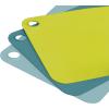 imageJoseph Joseph Duo Set of 3 DoubleSided Colour Coded Chopping Board Mat Set Flexible Easy to Store DishwasherSafe  Opal