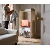 imageJoseph Joseph Eclipse 3Tier Adjustable Laundry Drying Rack Integrated Fabric Cover Foldable with Wheels Heavy Duty Ecru