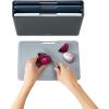 imageJoseph Joseph Folio Icon  4 piece food specific nonslip colorcoded Cutting Board Set with Storage Case Regular MulticolorBlueGraphite