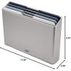 imageJoseph Joseph Folio Icon  4 piece food specific nonslip colorcoded Cutting Board Set with Storage Case Regular MulticolorBlueSilver