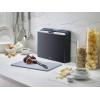 imageJoseph Joseph Folio Icon  4 piece food specific nonslip colorcoded Cutting Board Set with Storage Case Regular MulticolorGraphite
