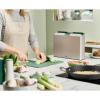 imageJoseph Joseph Folio Icon  4 piece food specific nonslip colorcoded Cutting Board Set with Storage Case Regular MulticolorGreenSilver