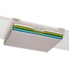 imageJoseph Joseph Folio Icon  4 piece food specific nonslip colorcoded Cutting Board Set with Storage Case Regular MulticolorMulticolourSilver