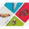 imageJoseph Joseph Folio Icon  4 piece food specific nonslip colorcoded Cutting Board Set with Storage Case Regular MulticolorMulticolourSilver