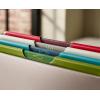 imageJoseph Joseph Folio Icon  4 piece food specific nonslip colorcoded Cutting Board Set with Storage Case Regular MulticolorMulticolourSilver