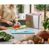 imageJoseph Joseph Folio Icon  4 piece food specific nonslip colorcoded Cutting Board Set with Storage Case Regular MulticolorMulticolourStainless Steel