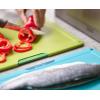 imageJoseph Joseph Folio Icon  4 piece food specific nonslip colorcoded Cutting Board Set with Storage Case Regular MulticolorMulticolourStainless Steel