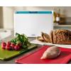 imageJoseph Joseph Folio Icon  4 piece food specific nonslip colorcoded Cutting Board Set with Storage Case Regular MulticolorMulticolourWhite