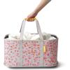 imageJoseph Joseph HoldAll  Collapsible Folding 35L Washing Laundry Basket Bag Durable Fabric Moisture Resistant GreyPeach Blossom