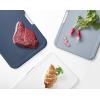 imageJoseph Joseph Nest Large 3Piece Color coded Cutting Board Set with Storage Stand Large  GreyGray