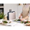imageJoseph Joseph Nest Large 3Piece Color coded Cutting Board Set with Storage Stand Large  GreyGray
