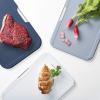 imageJoseph Joseph Nest Large 3Piece Color coded Cutting Board Set with Storage Stand Large  GreyGray