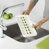 imageJoseph Joseph QuickSnap Ice Cube Tray with Cover Lid EasyRelease NoSpill Stackable OdorFree Dishwasher Safe GreenWhiteGreen