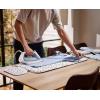 imageJoseph Joseph Swift Folding Ironing Mat with Silicone Iron Rest Heat and Steam Resistant NonSlip Ironing Pad Compact Storage 354 x 185 in Ecru ScatterEcru Scatter