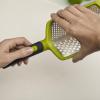 imageJoseph Joseph Twist Grater 2in1 Grater with Adjustable Handle Extra Course and FineGreenCoarse  Fine