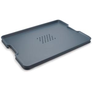 imageJoseph Joseph CutampampCarve Plus MultiFunction Cutting Board XLarge RedDark Blue