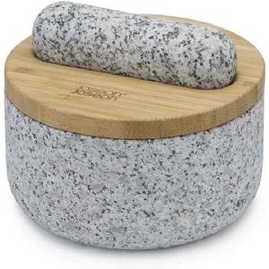 imageJoseph Joseph Dash Pestle ampamp Mortar Set with Bamboo LidGray