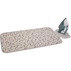 imageJoseph Joseph Swift Folding Ironing Mat with Silicone Iron Rest Heat and Steam Resistant NonSlip Ironing Pad Compact Storage 354 x 185 in Ecru ScatterEcru Scatter