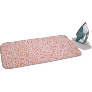imageJoseph Joseph Swift Folding Ironing Mat with Silicone Iron Rest Heat and Steam Resistant NonSlip Ironing Pad Compact Storage 354 x 185 in Ecru ScatterPeach Blossom
