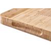 imageJoseph Joseph Cut ampamp Carve Bamboo Cutting Board with Food Grip and Angled Surface Yellow Large