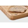 imageJoseph Joseph Cut ampamp Carve Bamboo Cutting Board with Food Grip and Angled Surface Yellow Large