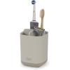 imageJoseph Joseph EasyStore Toothbrush Holder Large GrayEcru