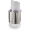 imageJoseph Joseph EasyStore Toothbrush Holder Large GrayStainless Steel