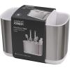 imageJoseph Joseph EasyStore Toothbrush Holder Large GrayStainless Steel