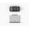 imageJoseph Joseph EasyStore Toothbrush Holder Large GrayStainless Steel