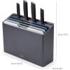 imageJoseph Joseph Folio Plus 8piece Knife ampamp Chopping Board Set