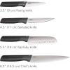 imageJoseph Joseph Folio Plus 8piece Knife ampamp Chopping Board Set