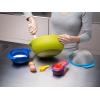 imageJoseph Joseph Nest 9 Plus 9 Piece Compact Food Preparation Set with Mixing Bowls Measuring cups Sieve and Colander Editions Range Sage GreenMulticolour