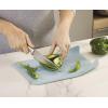 imageJoseph Joseph Nest Chop Set of Nesting Plastic Cutting Boards 1325inch x 10inch Chopping Board Kitchen Prep Mat with Curved Edges 3piece Large