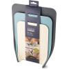imageJoseph Joseph Nest Chop Set of Nesting Plastic Cutting Boards 1325inch x 10inch Chopping Board Kitchen Prep Mat with Curved Edges 3piece Large