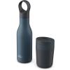 imageJoseph Joseph Sipp Travel Coffee Mug with Fliptop Cap  340 ml 12 fl oz  GreenBlue