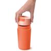 imageJoseph Joseph Sipp Travel Coffee Mug with Fliptop Cap  340 ml 12 fl oz  GreenCoral
