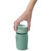 imageJoseph Joseph Sipp Travel Coffee Mug with Fliptop Cap  340 ml 12 fl oz  GreenGreen