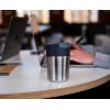imageJoseph Joseph Sipp Travel Coffee Mug with Fliptop Cap  340 ml 12 fl oz  GreenStainless Steel