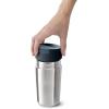 imageJoseph Joseph Sipp Travel Coffee Mug with Fliptop Cap  340 ml 12 fl oz  GreenStainless Steel