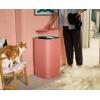 imageJoseph Joseph Tota Trio 90liter Laundry Hamper Separation Basket with Lid and Removable Bags  BlackCoralTurquoise